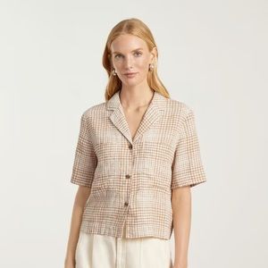 Everlane linen workwear shirt